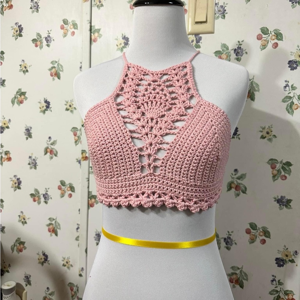 Crochet crop top